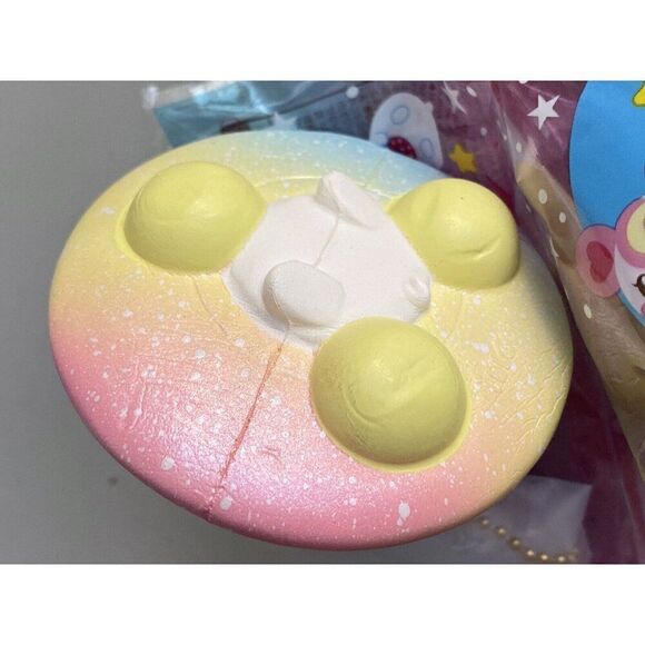 IBloom Marshmallow Bear Fuwa Fuwa UFO Marmo Rainbow Mini Soft Scented - Picture 8 of 12